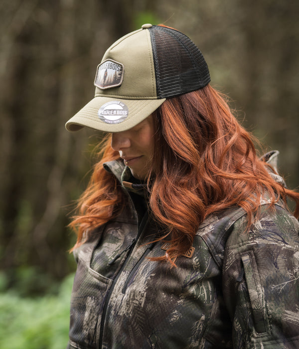 CASQUETTE À COUETTE TACTIQUE OLIVE