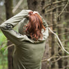 HOODIE À COUETTE ELVA OLIVE