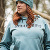 HOODIE À COUETTE YUMA COULEUR SARCELLE