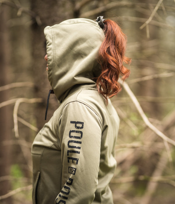 HOODIE À COUETTE ELVA OLIVE