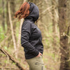 HOODIE À COUETTE YUMA COULEUR NOIR
