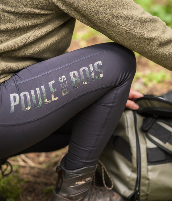 Legging FEMME NOIR LOGO CAMO