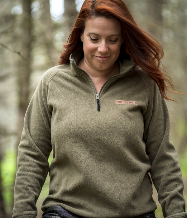 POLARZIP FEMME OLIVE