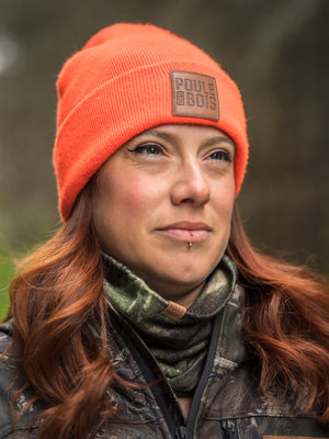 ORANGE beanie hat