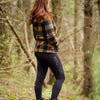 Veste à Carreaux FEMME BROWN