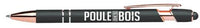 Stylo Poule Des Bois NOIR CASE PACK (6)