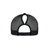 Black Duvet Cap Logo FAUX Leather Casepack 6